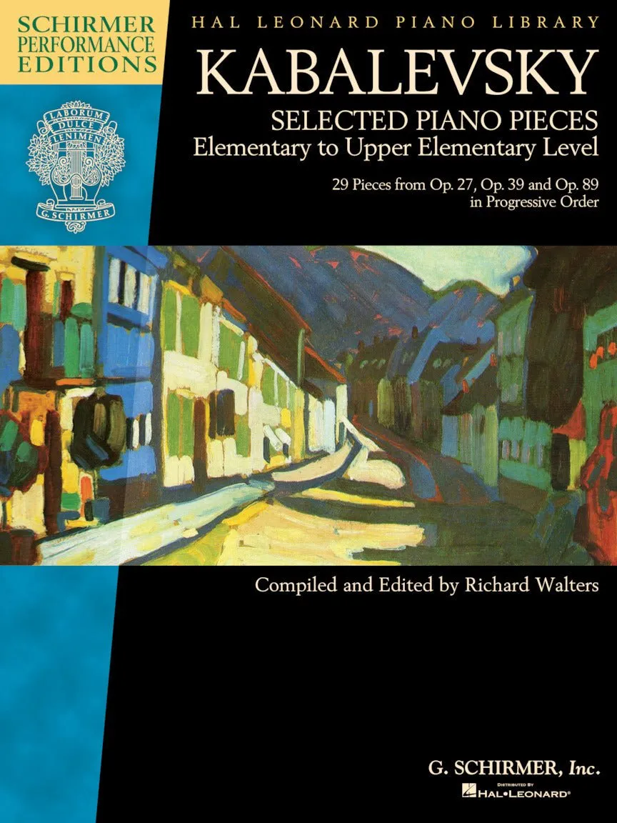 Kabalevsky, Selected Piano Pieces Elementary to Upper Elementary Level