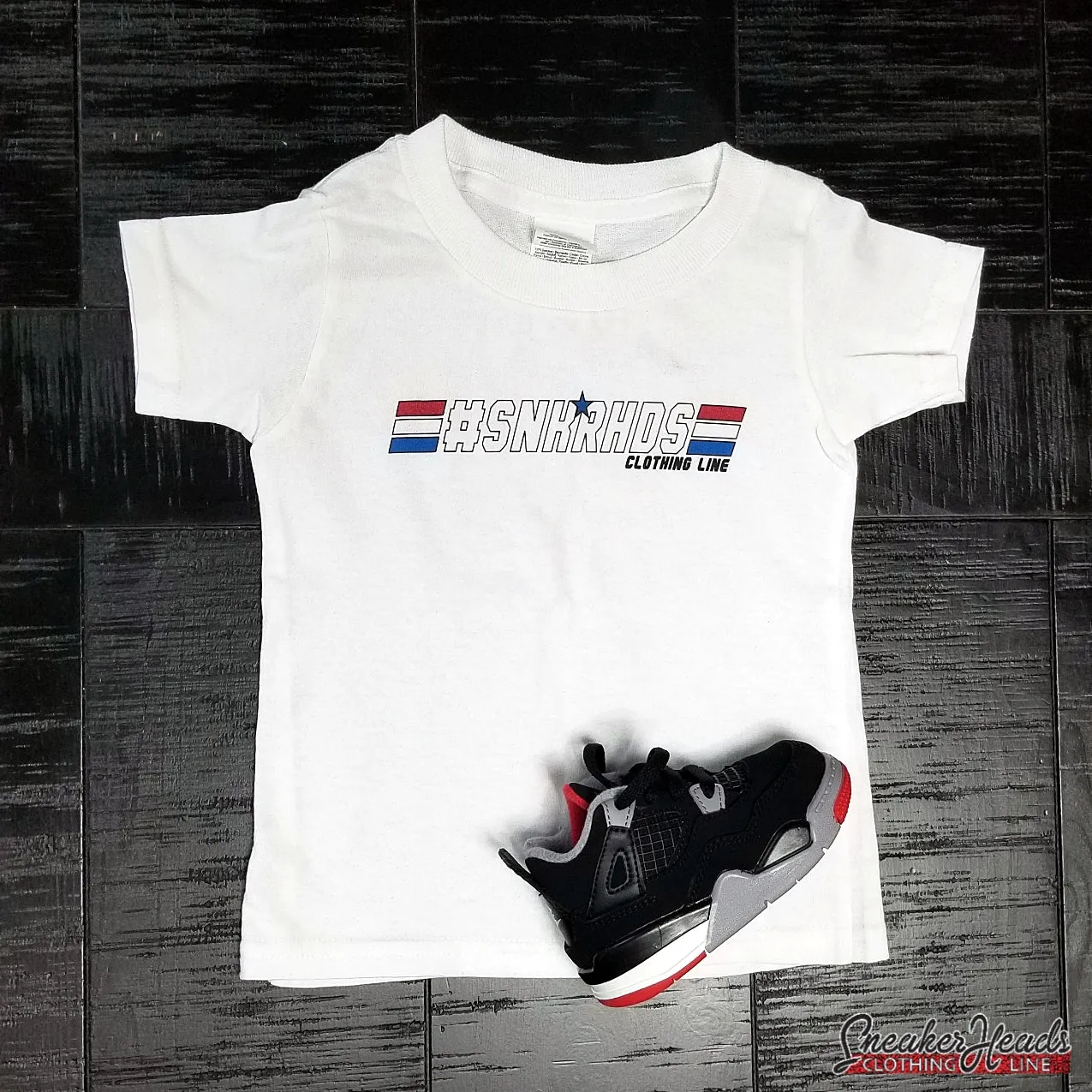 Kids #SNKRHDS "GI JOE" Tshirt