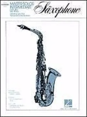 Master Solos, Alto Sax (Book/Online Audio)