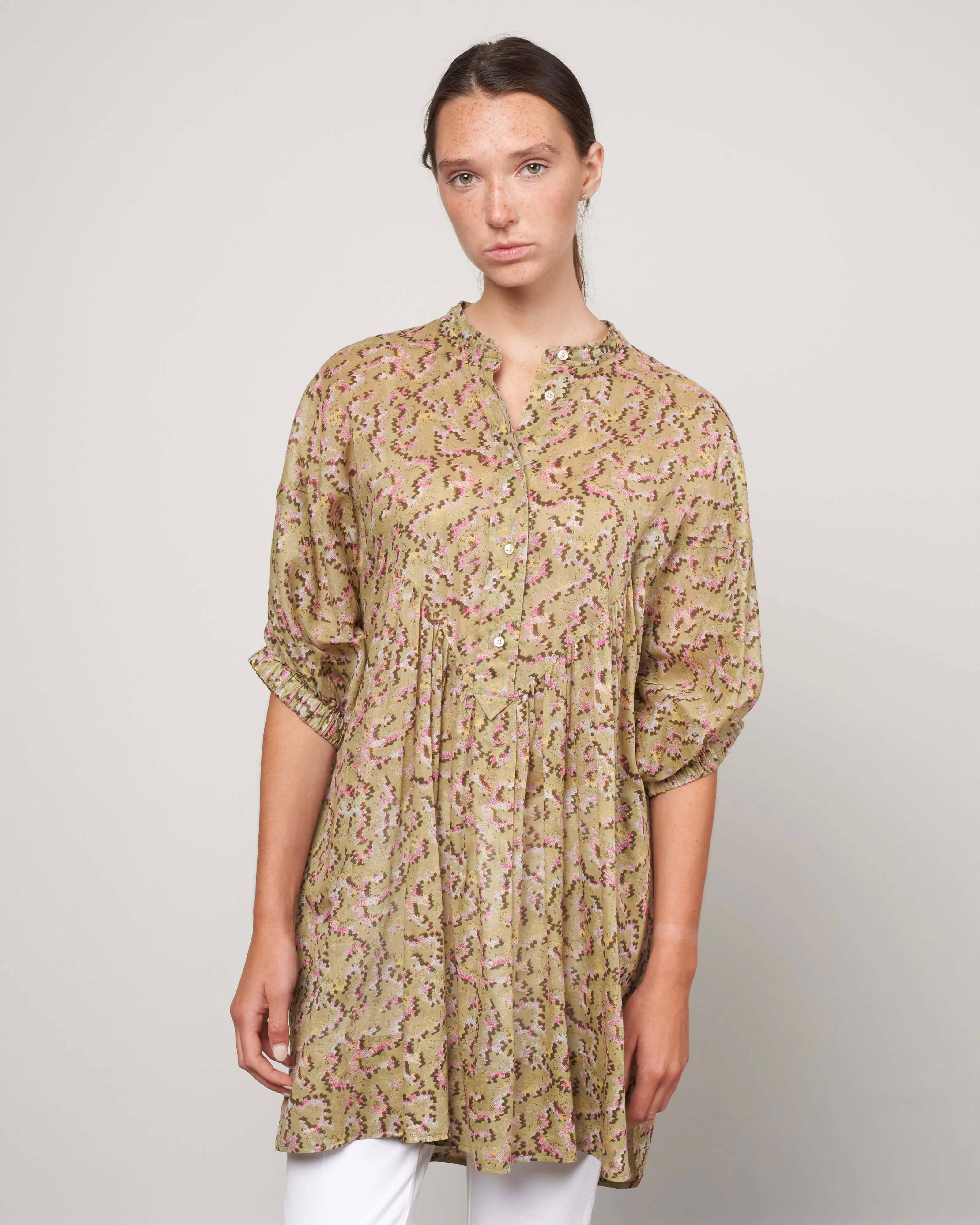 mazea dress - light khaki