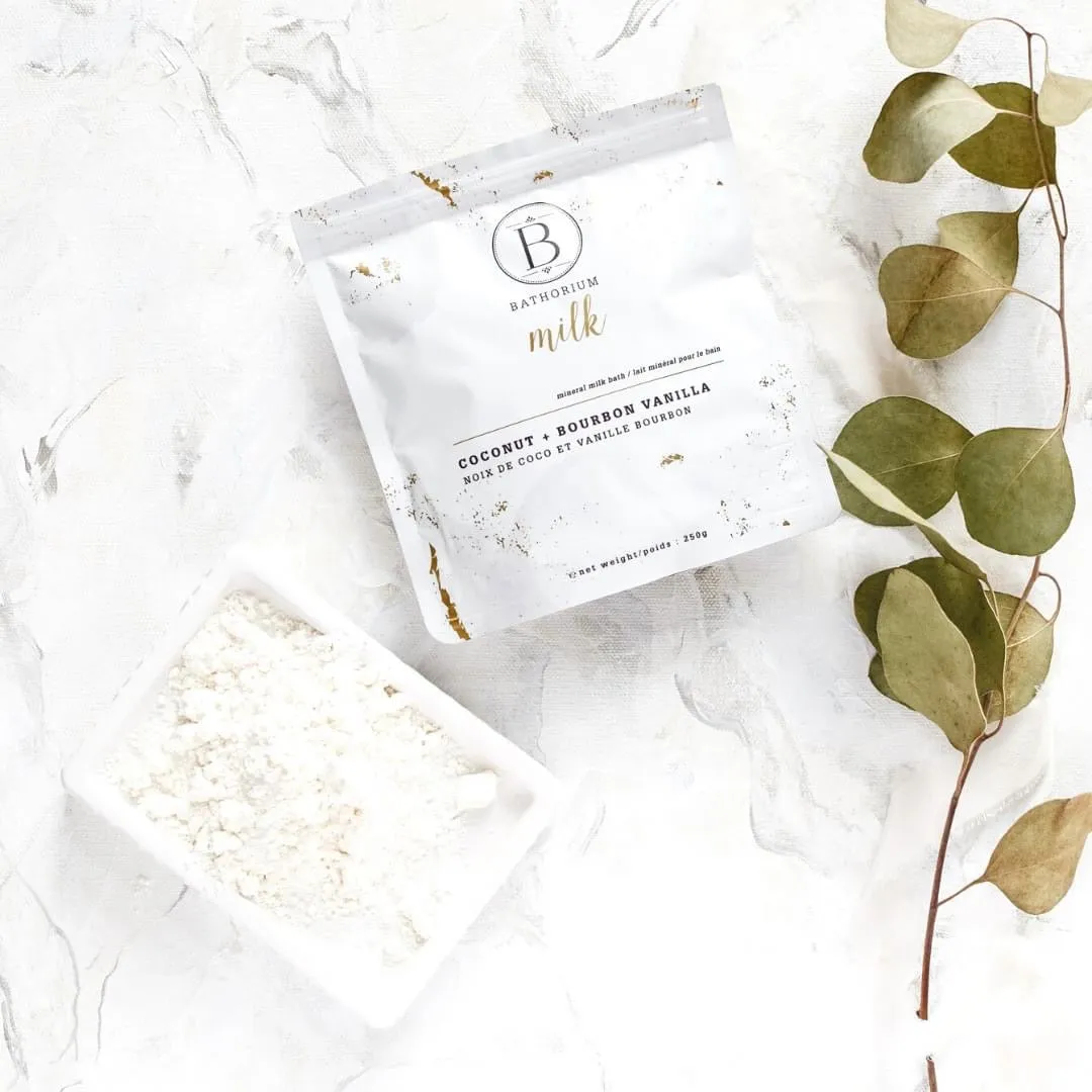 MILK Coconut   Vanilla Mineral Bath Soak