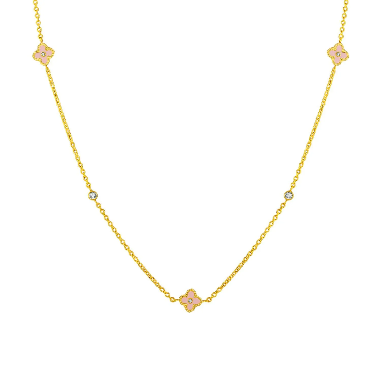 Mini Joory / Necklace Baby Pink Gold