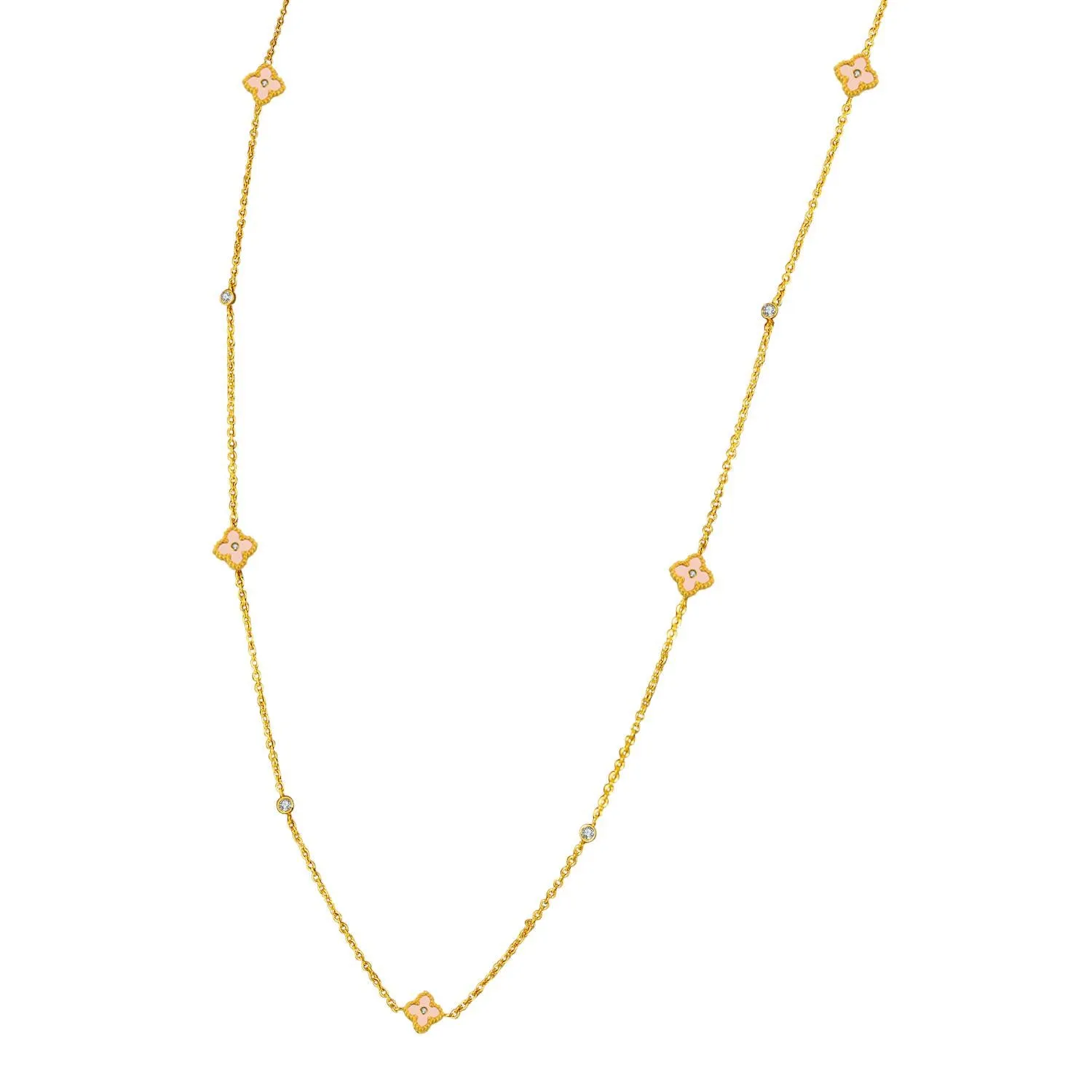 Mini Joory / Necklace Baby Pink Gold