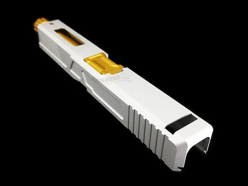 MITA Slide & Threaded Outer Barrel Set For VFC/Umarex G17 (Silver)