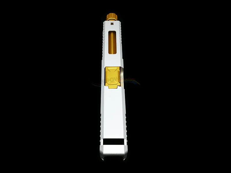 MITA Slide & Threaded Outer Barrel Set For VFC/Umarex G17 (Silver)