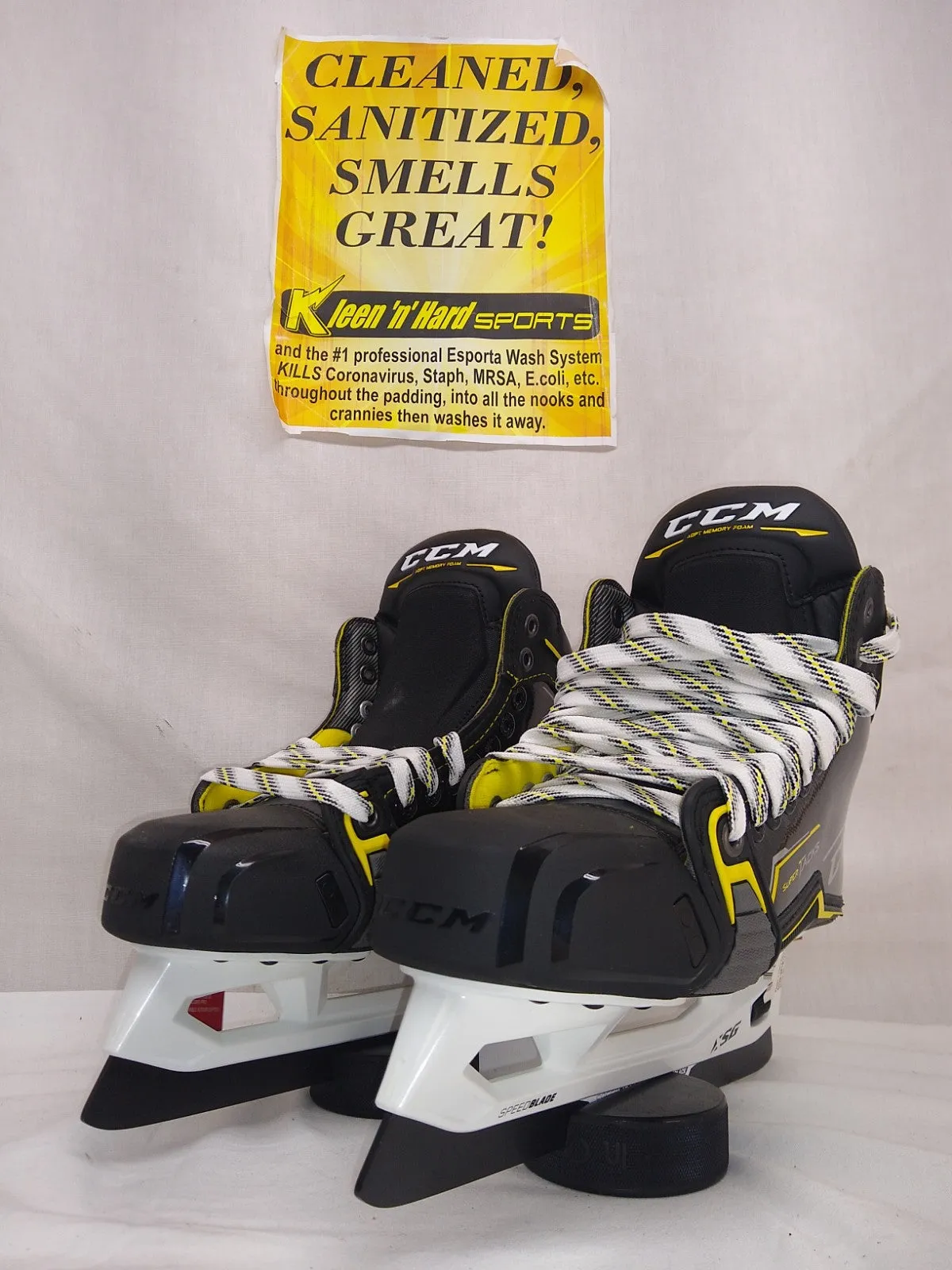 New CCM Tacks AS3 Pro Size 6 D Ice Hockey Goalie Skates