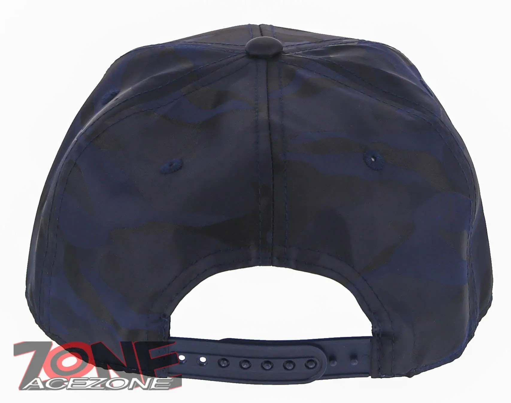 NEW! MULTIPLE STAR FLAT BILL SNAPBACK BASEBALL CAP HAT CAMOUFLAGE NAVY