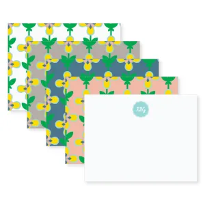 Notecard // floral vine