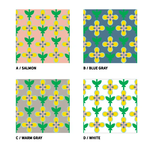 Notecard // floral vine