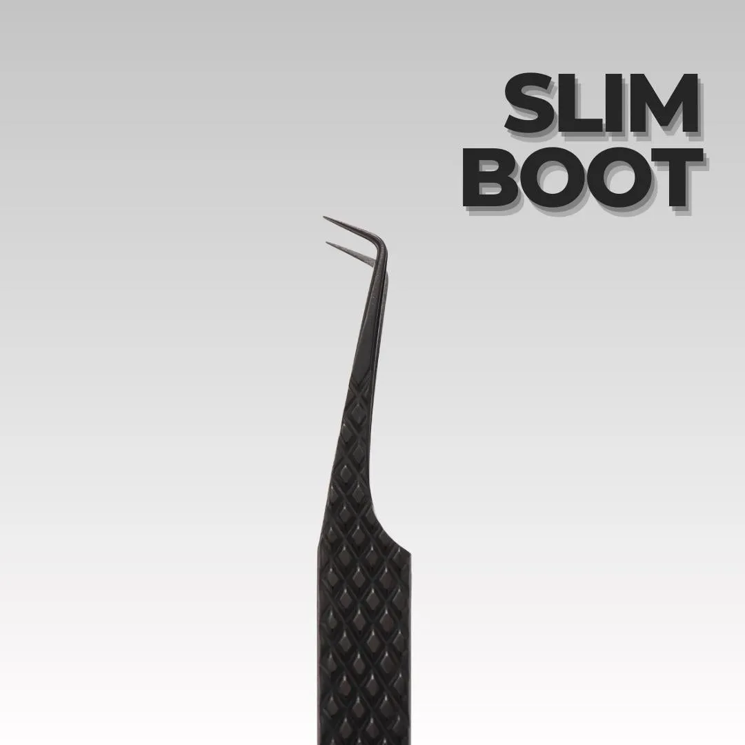Onyx Volume Lash Tweezers – Slim Boot