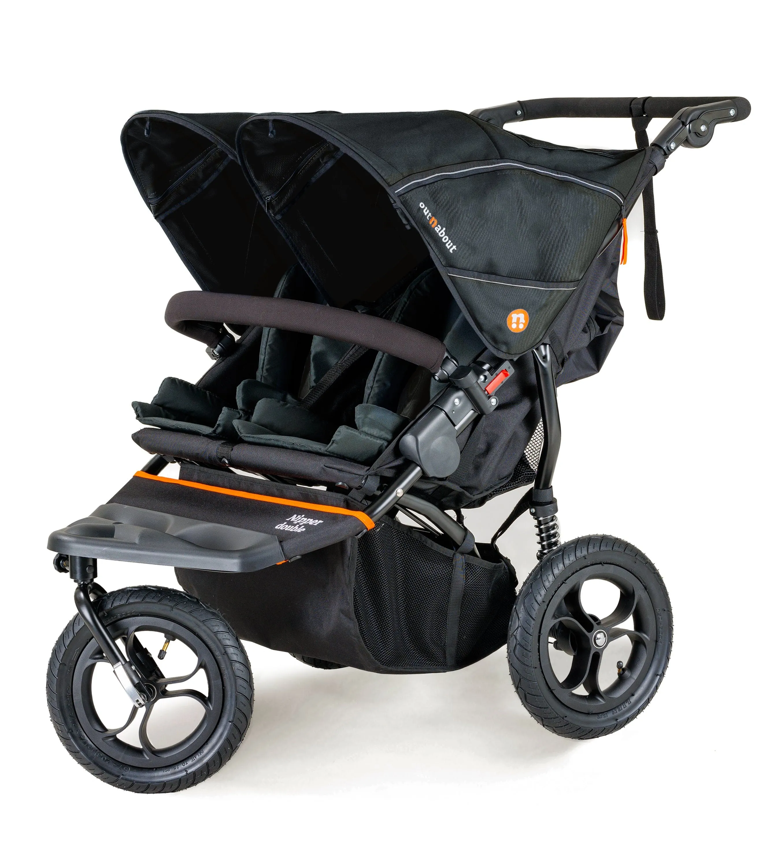Out n About Nipper Double Duo Starter Kit in Forest Black