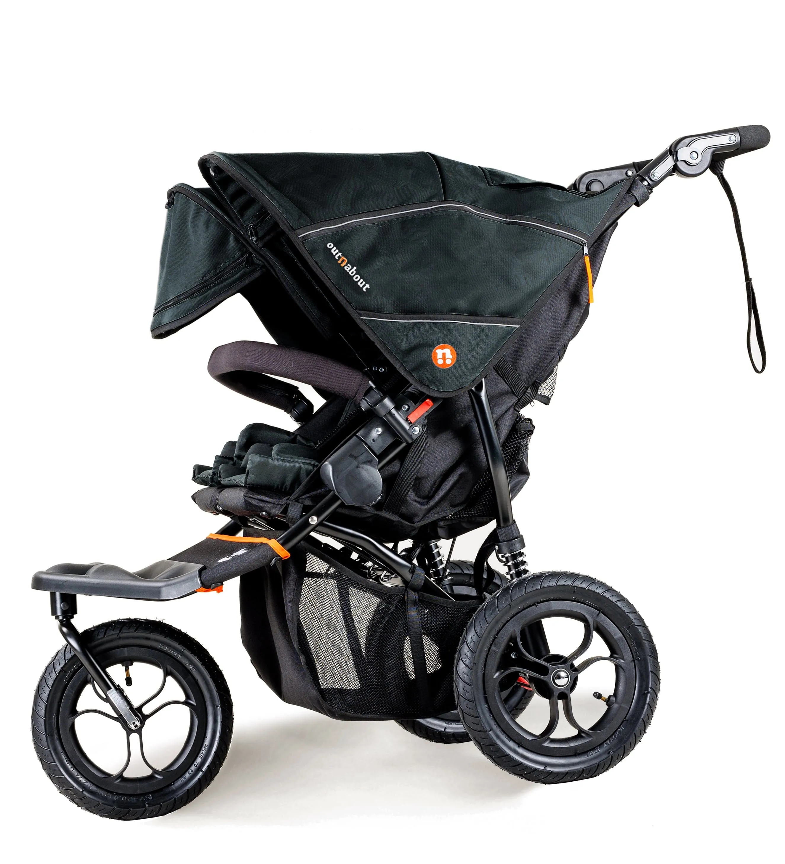 Out n About Nipper Double Duo Starter Kit in Forest Black