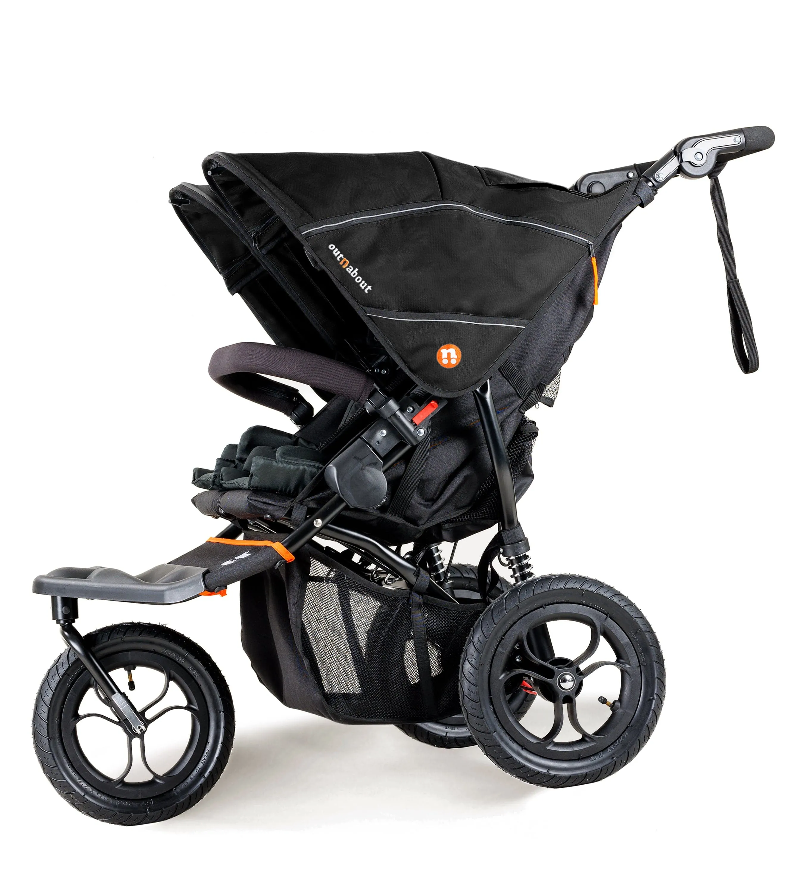 Out n About Nipper Double Duo Starter Kit in Summit Black