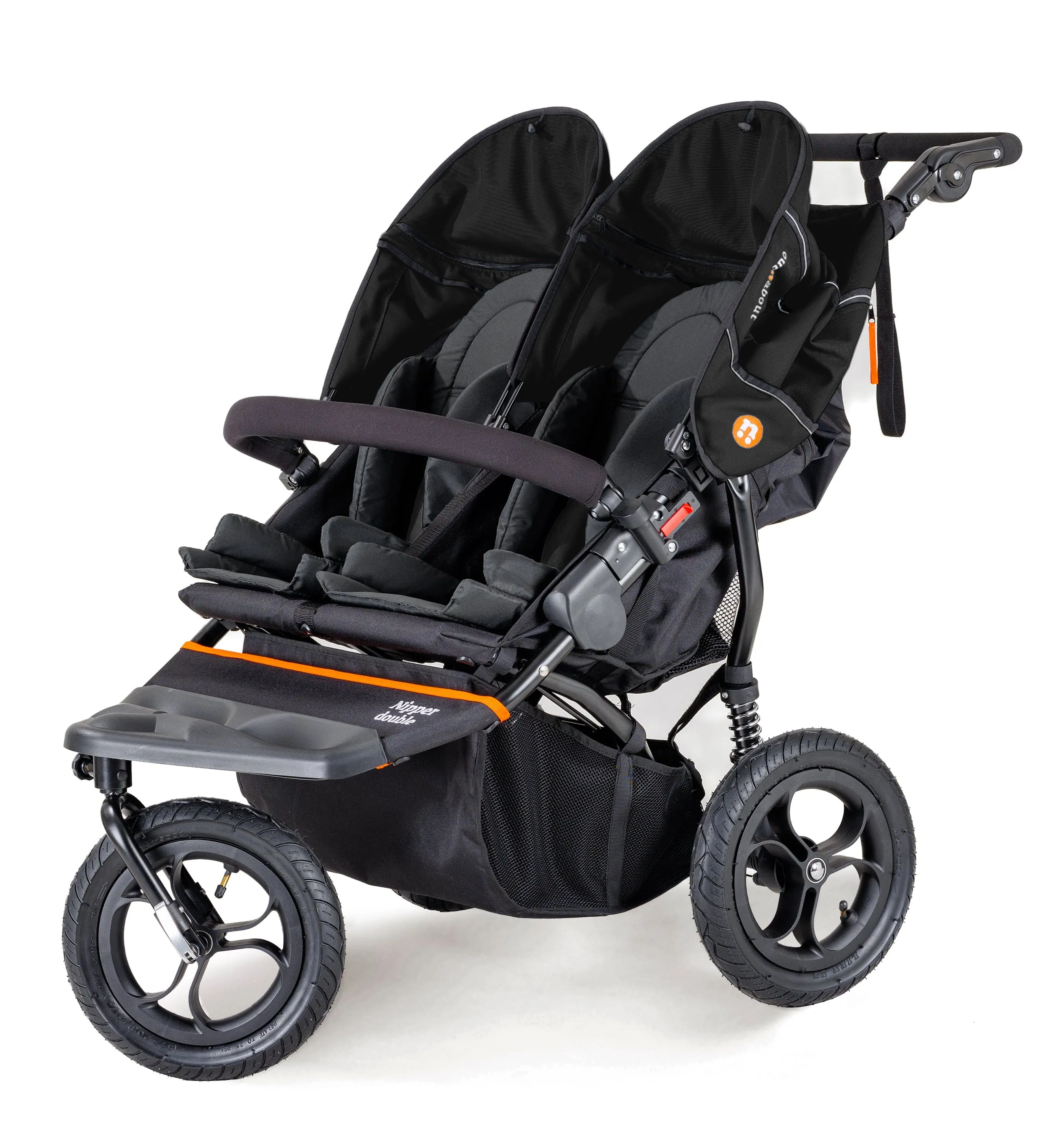 Out n About Nipper Double Duo Starter Kit in Summit Black