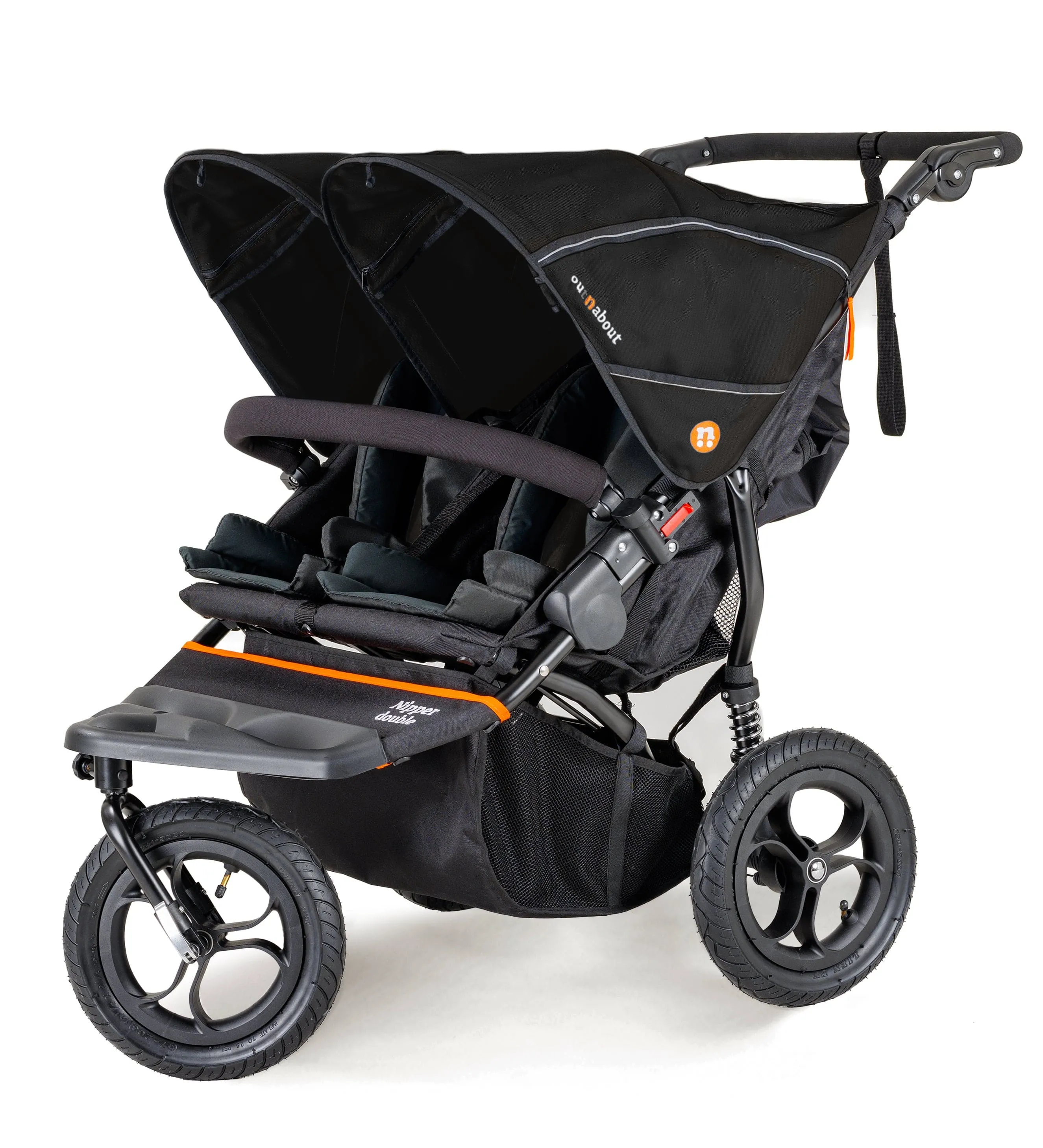 Out n About Nipper Double Duo Starter Kit in Summit Black
