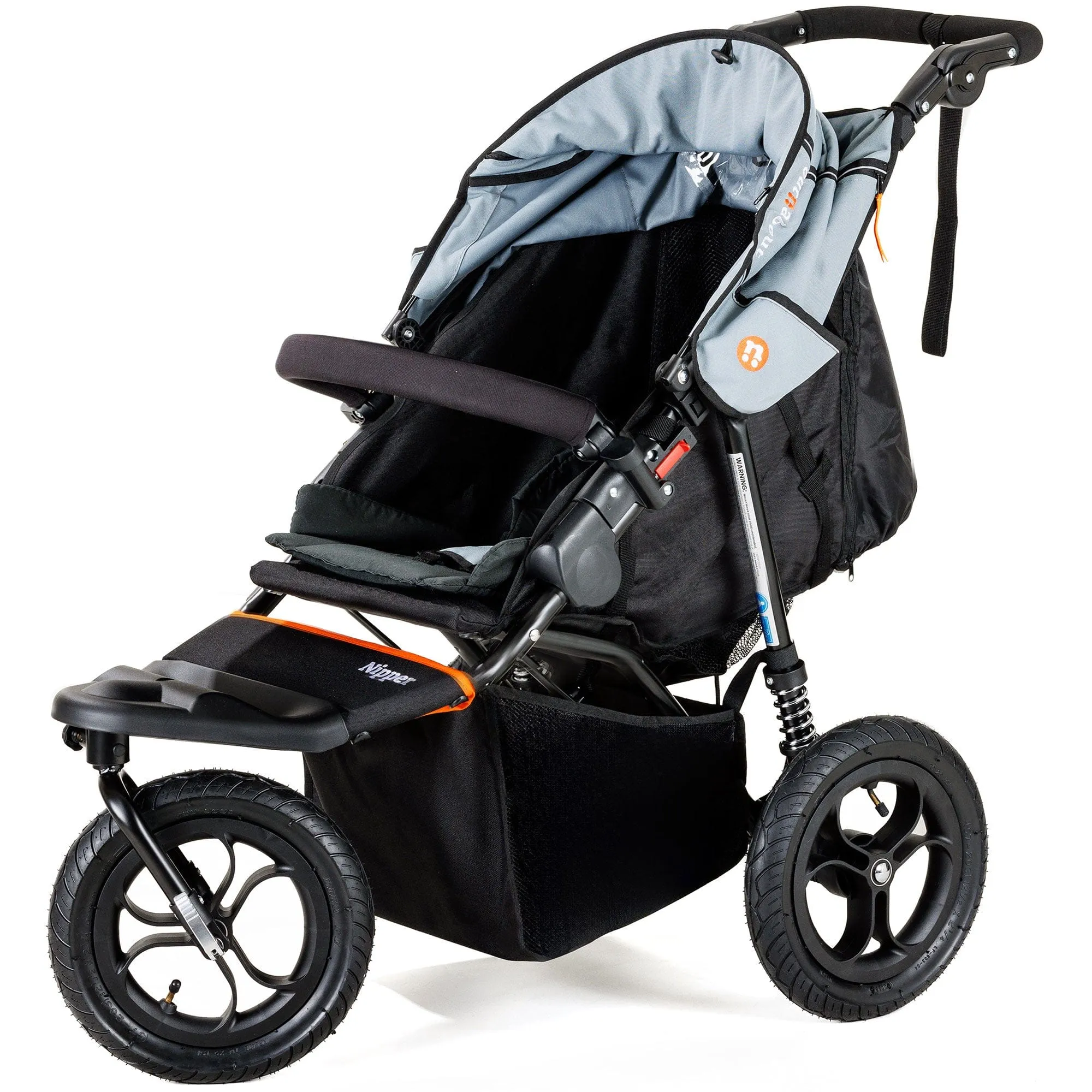 Out n About Nipper Single Comfort Kit in Rock Salt Grey