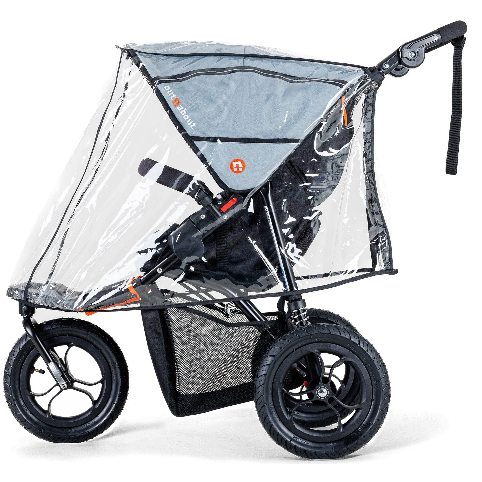 Out n About Nipper Single Comfort Kit in Rock Salt Grey