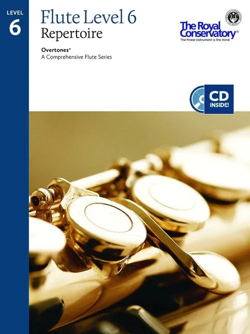Overtones: Flute Repertoire 6 with Online Access