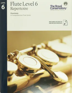Overtones: Flute Repertoire 6 with Online Access