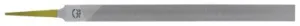Pferd CORINOX Machinist Flat Files, 8 in, Cut 00, 9/16 X 7/32, 2 Safe Edges, 15109