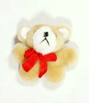 Plush Beige Bear 3'' 12pcs
