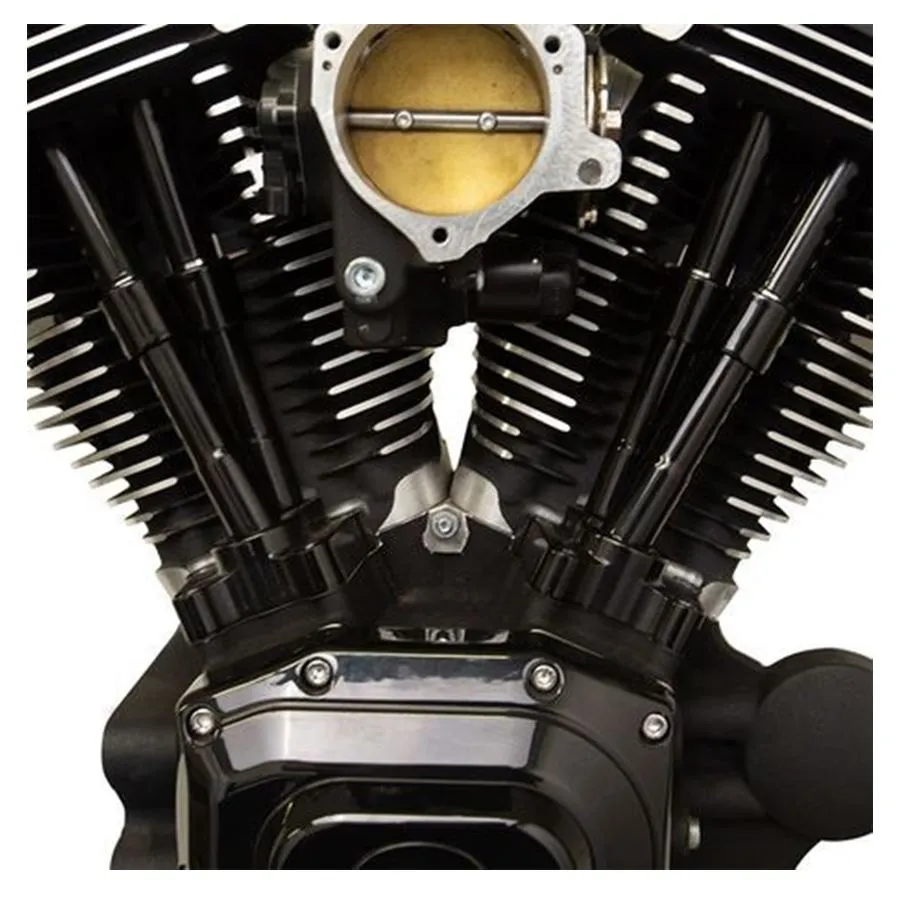 Quickee Pushrods with Gloss Black Covers for 1999-2017 bt Models, except 2017 Touring