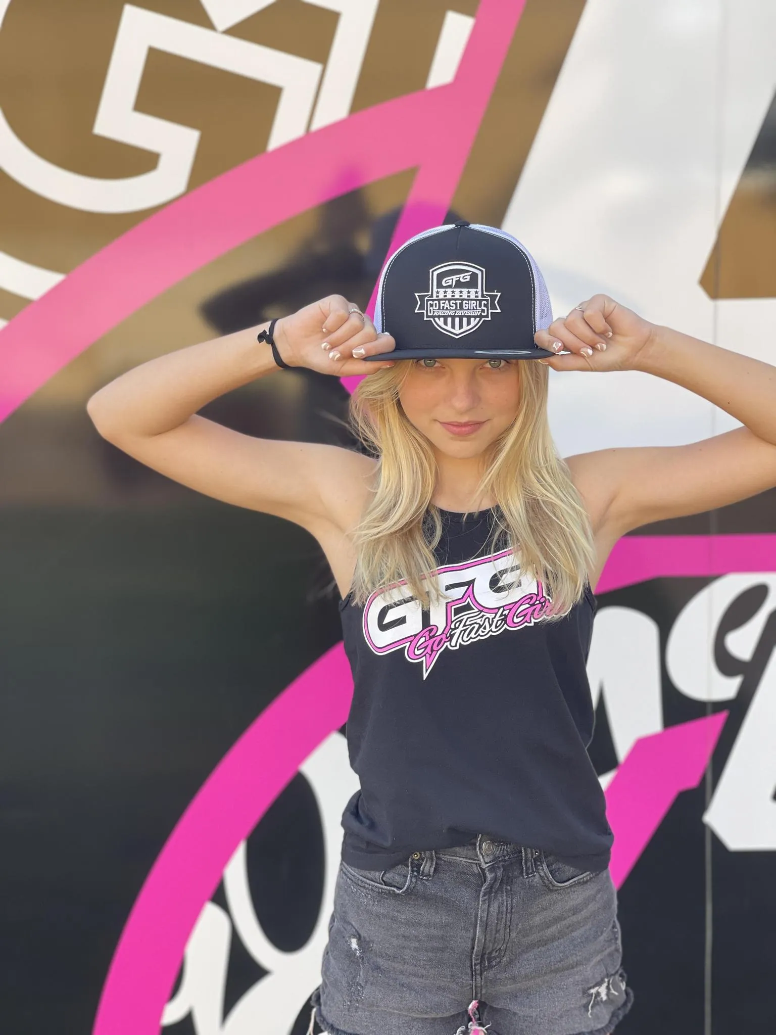 Racing Division L.P.Flat Bill Hat