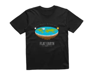 Reality Glitch Flat Earth Society Kids T-Shirt