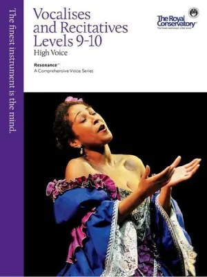 Resonance: A Comprehensive Voice Series Vocalises and Recitatives 9-10 High Voice