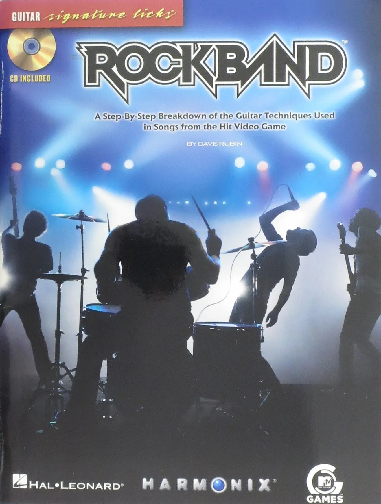 RockBand  for Guitar (Book & CD)