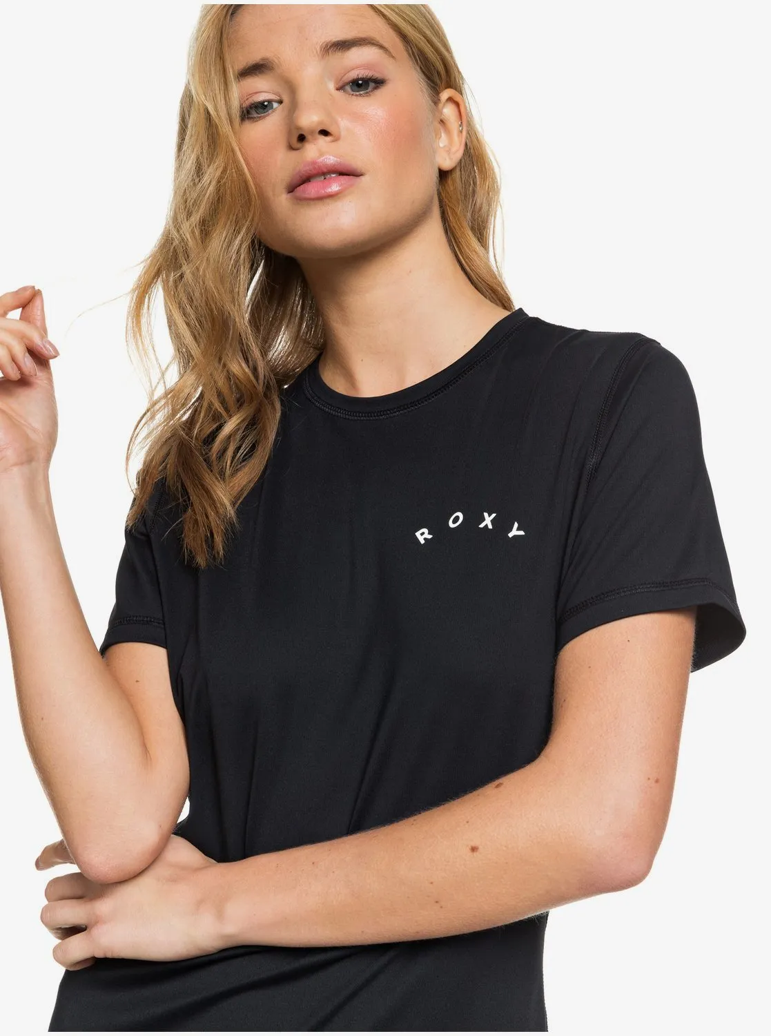 Roxy Womens Enjoy Waves Short Sleeve UPF 50 Rashguard