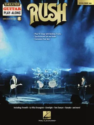 Rush Deluxe Guitar Play-Along Volume 26