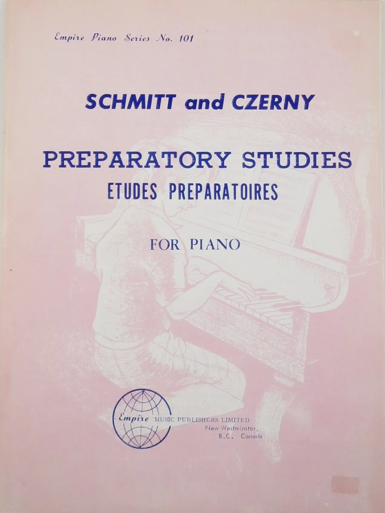 Schmitt and Czerny, Preparatory Studies for Piano