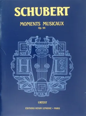 SCHUBERT, Moments Musicaux Opus 94 (Urtext)
