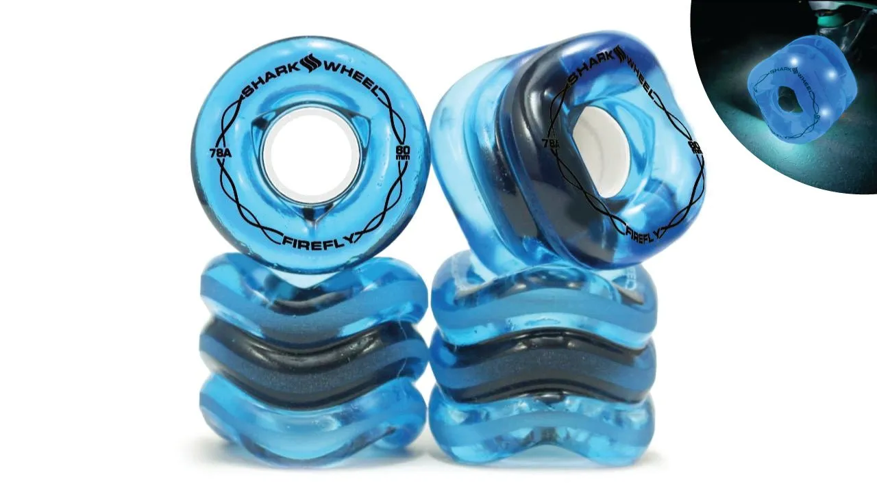 Shark Wheel 70mm, 78A Firefly - Light Up Wheels