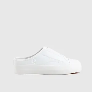 Soft Style Forbi Open Back Sneaker White 01401