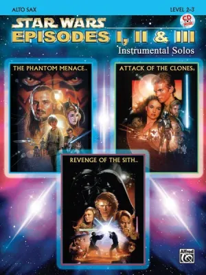 Star Wars®: Episodes I, II & III Instrumental Solos (Book & CD) Discontinued