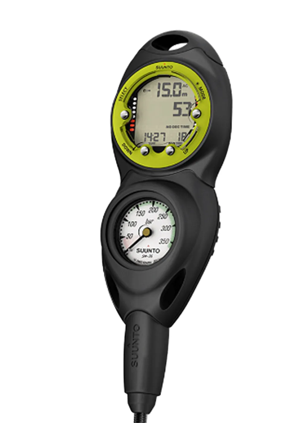 Suunto Zoop Novo Inline 300 Dive Computer Green