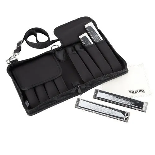Suzuki SU21W-4S 'Tremolo Humming High Class' Harmonica 4-Pack Set