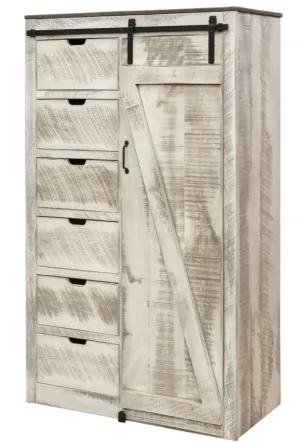 Tahoe - Barn Door Bedroom Armoire