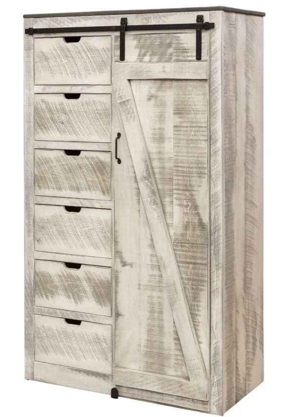 Tahoe - Barn Door Bedroom Armoire
