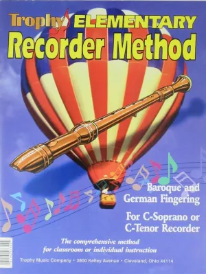 Trophy Elementary Recorder Method Book - C