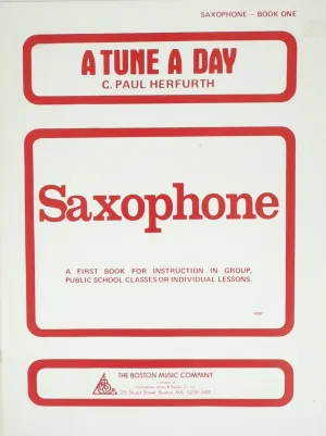 Tune A Day - Saxophone, Book One Discontinued