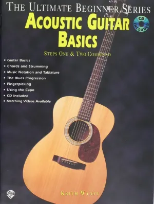 Ultimate Beginner Series: Acoustic Guitar Basics, (Book & CD)