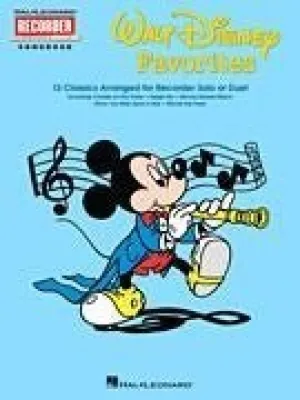 Walt Disney Favorites Hal Leonard Recorder Songbook Series Discontinued