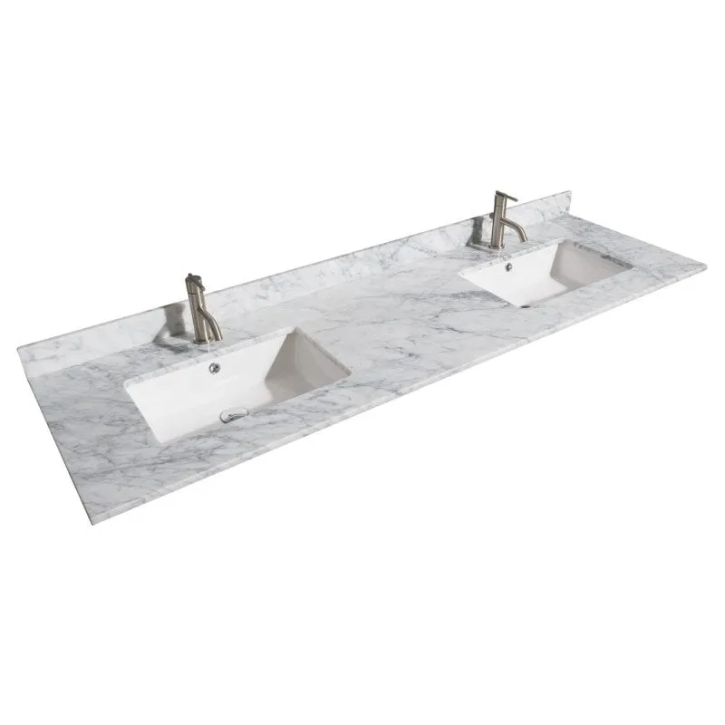 Wyndham Collection Hatton 72" Double Bathroom Vanity - Light Chestnut WC-1616-72-DBL-VAN-CLT