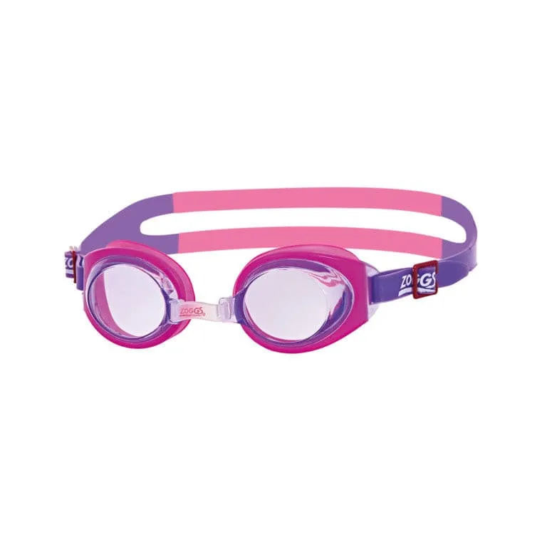 Zoggs Little Ripper Goggles Kids 0-6 Years Pink & Blue