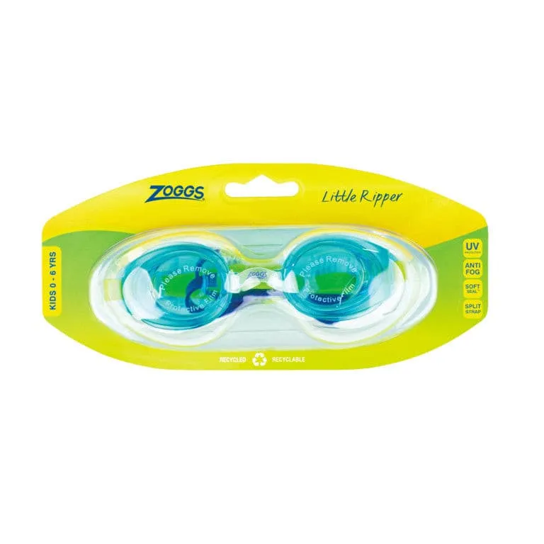 Zoggs Little Ripper Goggles Kids 0-6 Years Pink & Blue